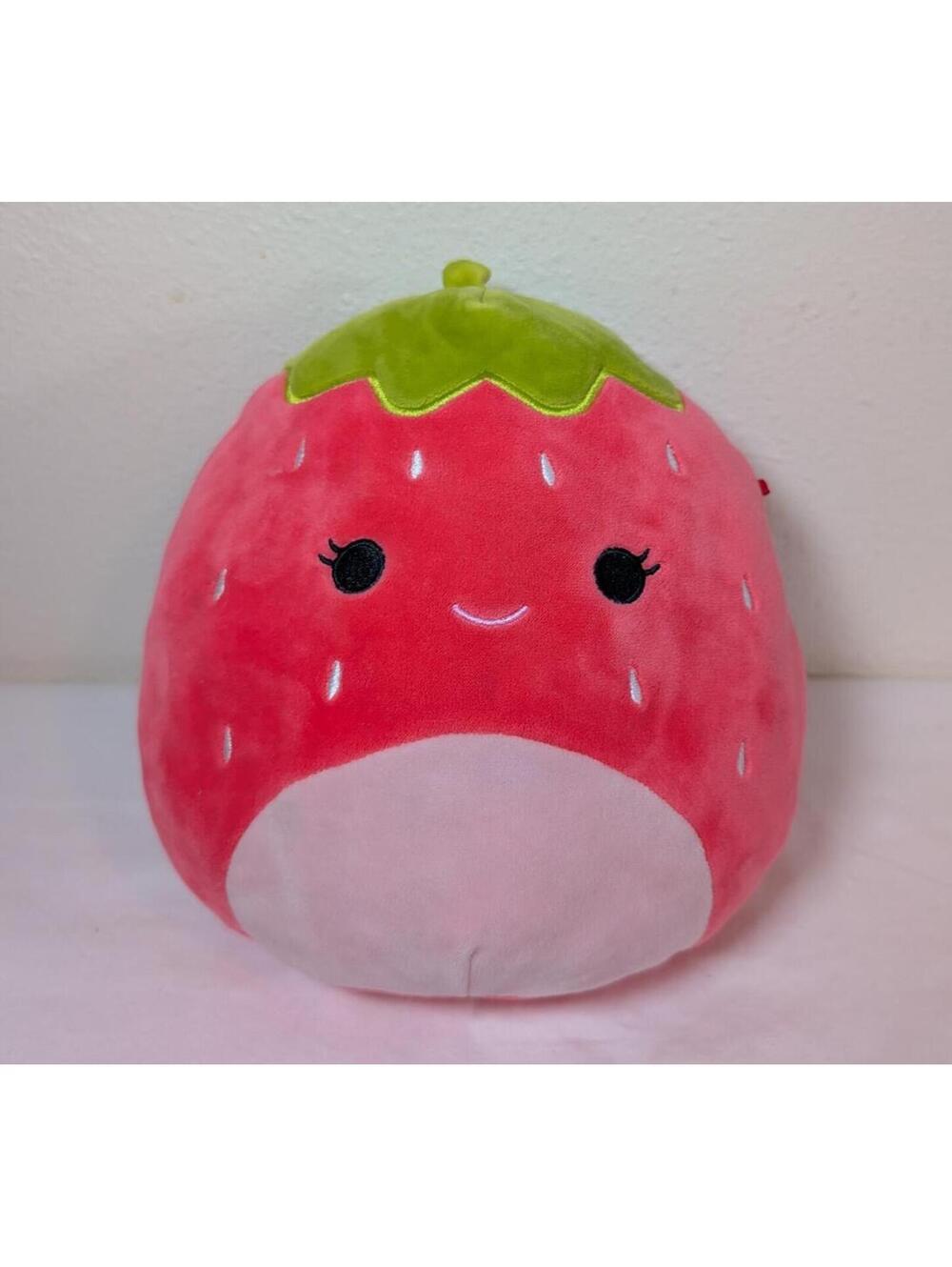 Squishmallow Scarlett the Strawberry 10 Inch Plush Toy